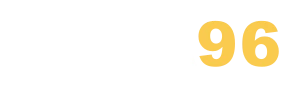 Viva96 text logo in white and gold letters